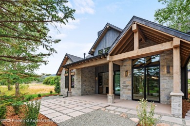 Tucked behind the gates of Aspen Glen, where the Roaring Fork on Aspen Glen Club in Colorado - for sale on GolfHomes.com, golf home, golf lot