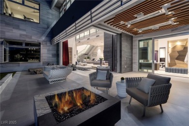 Modern Smart Resort-Style Custom. Elevated Double Fairway Bluff on Dragon Ridge Country Club in Nevada - for sale on GolfHomes.com, golf home, golf lot