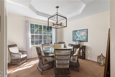Rarely available, this lovely coach home has 3 bedrooms, and 3 on Bonita Bay West in Florida - for sale on GolfHomes.com, golf home, golf lot