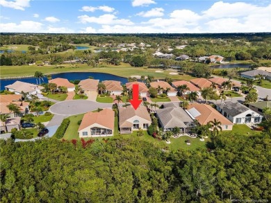 Discover this beautiful home located on a quiet cul-de-sac in on Santa Lucia River Club in Florida - for sale on GolfHomes.com, golf home, golf lot