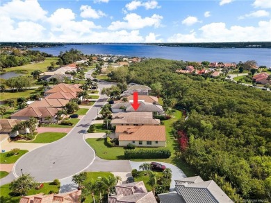 Discover this beautiful home located on a quiet cul-de-sac in on Santa Lucia River Club in Florida - for sale on GolfHomes.com, golf home, golf lot
