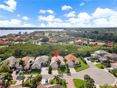 Discover this beautiful home located on a quiet cul-de-sac in on Santa Lucia River Club in Florida - for sale on GolfHomes.com, golf home, golf lot