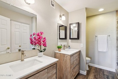 Welcome to this charming 2-bedroom, 2-bathroom townhome located on Bellaire Golf Club in Arizona - for sale on GolfHomes.com, golf home, golf lot