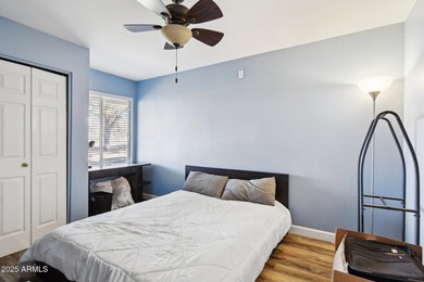 Welcome to this charming 2-bedroom, 2-bathroom townhome located on Bellaire Golf Club in Arizona - for sale on GolfHomes.com, golf home, golf lot