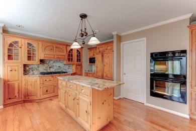 This stately, custom built home rests one of the most beautiful on Stonebridge Golf Club in Michigan - for sale on GolfHomes.com, golf home, golf lot