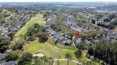 Fantastic views overlooking the golf course in guard gated 55+ on Kings Ridge Golf Club in Florida - for sale on GolfHomes.com, golf home, golf lot