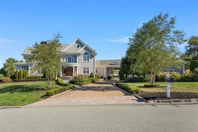 Perched above the waters of Narragansett Bay, this custom-built on Carnegie Abbey Club in Rhode Island - for sale on GolfHomes.com, golf home, golf lot
