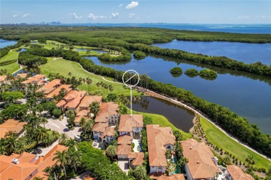 Exquisite 4b/5.5b estate with a separate guest house overlooks on Deering Bay Yacht and Country Club in Florida - for sale on GolfHomes.com, golf home, golf lot