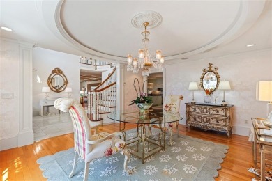 Perched above the waters of Narragansett Bay, this custom-built on Carnegie Abbey Club in Rhode Island - for sale on GolfHomes.com, golf home, golf lot