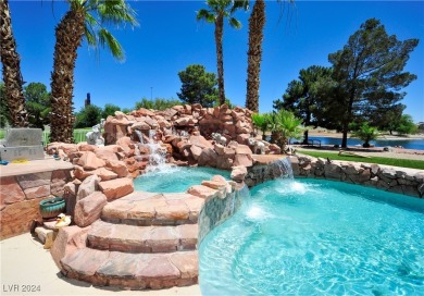 *** ONE OF A KIND BACKYARD SITS ON A LAKE AND TWO GOLF COURSE on Painted Desert Golf Club in Nevada - for sale on GolfHomes.com, golf home, golf lot