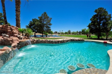 *** ONE OF A KIND BACKYARD SITS ON A LAKE AND TWO GOLF COURSE on Painted Desert Golf Club in Nevada - for sale on GolfHomes.com, golf home, golf lot