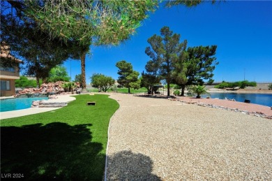 *** ONE OF A KIND BACKYARD SITS ON A LAKE AND TWO GOLF COURSE on Painted Desert Golf Club in Nevada - for sale on GolfHomes.com, golf home, golf lot