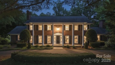 Stately Southern Colonial located across the street from LHCC on Lake Hickory Town Course in North Carolina - for sale on GolfHomes.com, golf home, golf lot