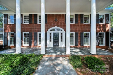 Stately Southern Colonial located across the street from LHCC on Lake Hickory Town Course in North Carolina - for sale on GolfHomes.com, golf home, golf lot