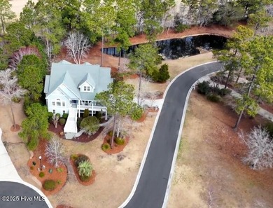 Southern Low-Country custom-built home sits in a quiet on Carolina National Golf Club in North Carolina - for sale on GolfHomes.com, golf home, golf lot