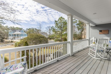 Southern Low-Country custom-built home sits in a quiet on Carolina National Golf Club in North Carolina - for sale on GolfHomes.com, golf home, golf lot