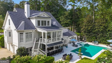 Warning!! This home may cause sudden daydreams of front porch on Whitewater Creek in Georgia - for sale on GolfHomes.com, golf home, golf lot