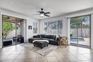 Inviting single-story with 3 beds, 2 baths, open kitchen with on Seville Golf and Country Club in Arizona - for sale on GolfHomes.com, golf home, golf lot