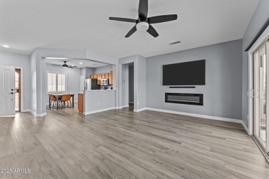 This beautifully maintained and updated Cactus Flower model, is on Cimarron Golf Club in Arizona - for sale on GolfHomes.com, golf home, golf lot