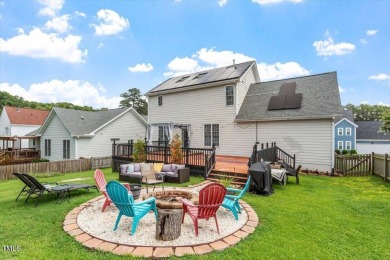 Welcome to this charming two-story residence in the sought-after on Hedingham Golf and Athletic Club in North Carolina - for sale on GolfHomes.com, golf home, golf lot