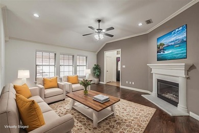 Move-in ready and full of charm, this 3-bedroom, 2-bathroom home on WaterChase Golf Club in Texas - for sale on GolfHomes.com, golf home, golf lot