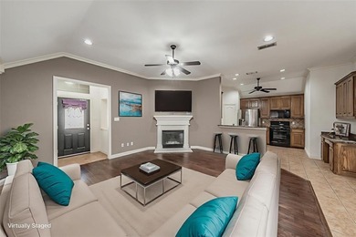 Move-in ready and full of charm, this 3-bedroom, 2-bathroom home on WaterChase Golf Club in Texas - for sale on GolfHomes.com, golf home, golf lot