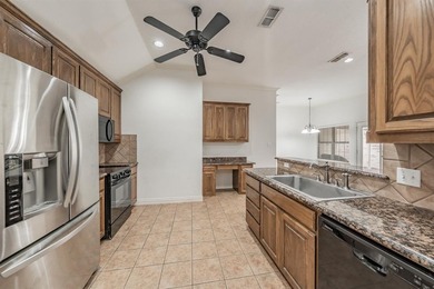 Move-in ready and full of charm, this 3-bedroom, 2-bathroom home on WaterChase Golf Club in Texas - for sale on GolfHomes.com, golf home, golf lot