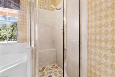 Just 3 miles to the beach, 2 plus den, 2 full baths and a 2 car on Spanish Wells Golf and Country Club in Florida - for sale on GolfHomes.com, golf home, golf lot