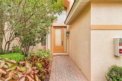 Just 3 miles to the beach, 2 plus den, 2 full baths and a 2 car on Spanish Wells Golf and Country Club in Florida - for sale on GolfHomes.com, golf home, golf lot