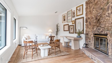 Discover a truly exceptional turnkey home nestled in a quiet on Oakcreek Country Club in Arizona - for sale on GolfHomes.com, golf home, golf lot