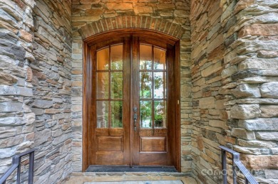 Welcome to this stunning all-brick custom home w/ stacked stone on Cowans Ford Country Club in North Carolina - for sale on GolfHomes.com, golf home, golf lot