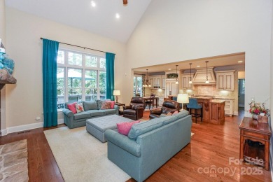 Welcome to this stunning all-brick custom home w/ stacked stone on Cowans Ford Country Club in North Carolina - for sale on GolfHomes.com, golf home, golf lot