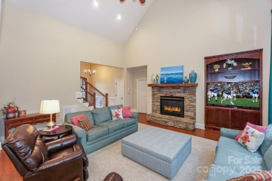 Welcome to this stunning all-brick custom home w/ stacked stone on Cowans Ford Country Club in North Carolina - for sale on GolfHomes.com, golf home, golf lot