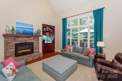 Welcome to this stunning all-brick custom home w/ stacked stone on Cowans Ford Country Club in North Carolina - for sale on GolfHomes.com, golf home, golf lot