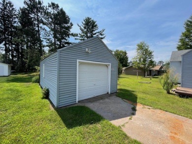 Within Hayward's city limits is this great 3-bedroom, 1 bathroom on Hayward Golf and Tennis Club in Wisconsin - for sale on GolfHomes.com, golf home, golf lot