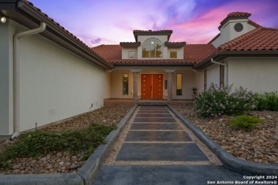 This stunning newly remodeled California style modern home sits on Fair Oaks Ranch Golf and Country Club in Texas - for sale on GolfHomes.com, golf home, golf lot