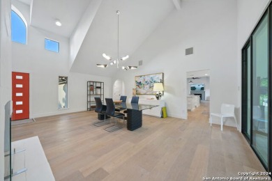 This stunning newly remodeled California style modern home sits on Fair Oaks Ranch Golf and Country Club in Texas - for sale on GolfHomes.com, golf home, golf lot