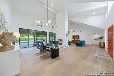 This stunning newly remodeled California style modern home sits on Fair Oaks Ranch Golf and Country Club in Texas - for sale on GolfHomes.com, golf home, golf lot