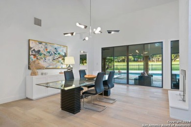 This stunning newly remodeled California style modern home sits on Fair Oaks Ranch Golf and Country Club in Texas - for sale on GolfHomes.com, golf home, golf lot