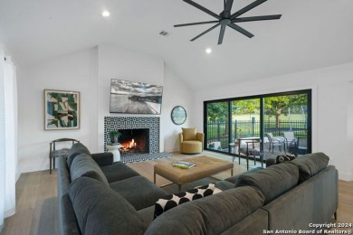 This stunning newly remodeled California style modern home sits on Fair Oaks Ranch Golf and Country Club in Texas - for sale on GolfHomes.com, golf home, golf lot