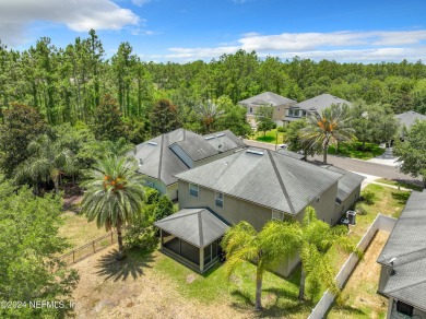 Prior model home featuring a finished air-conditioned garage and on St. Johns Golf and Country Club in Florida - for sale on GolfHomes.com, golf home, golf lot