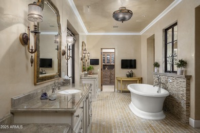 Refined Desert Living in Silverleaf's Casita Neighborhood. Set on Silverleaf Golf Club in Arizona - for sale on GolfHomes.com, golf home, golf lot