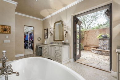 Refined Desert Living in Silverleaf's Casita Neighborhood. Set on Silverleaf Golf Club in Arizona - for sale on GolfHomes.com, golf home, golf lot