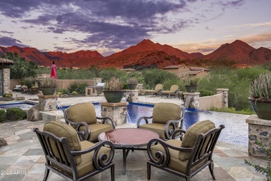 Refined Desert Living in Silverleaf's Casita Neighborhood. Set on Silverleaf Golf Club in Arizona - for sale on GolfHomes.com, golf home, golf lot