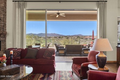 Prepare to be astonished by breathtaking views from this on Legend Trail Golf Club in Arizona - for sale on GolfHomes.com, golf home, golf lot