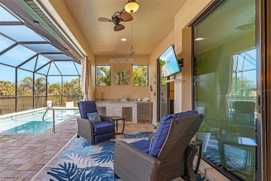 Beautiful  Lakeside View with huge lanai and pool: Your Burnt on Burnt Store Golf Club in Florida - for sale on GolfHomes.com, golf home, golf lot