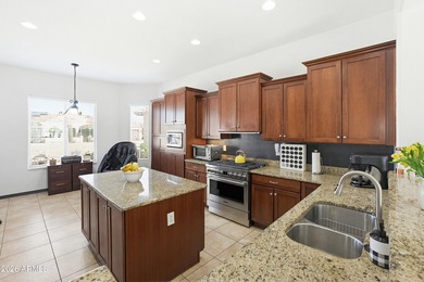 Located in a vibrant 55+ active community, this popular Fiesta on Copper Canyon Golf Club in Arizona - for sale on GolfHomes.com, golf home, golf lot