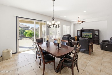 Located in a vibrant 55+ active community, this popular Fiesta on Copper Canyon Golf Club in Arizona - for sale on GolfHomes.com, golf home, golf lot