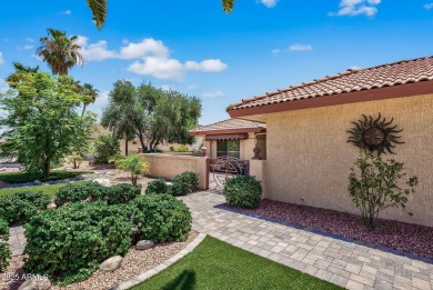 CLASS EXTRAORDINAIRE!! Expanded, Modified SAN SIMON overlooking on Echo Mesa Golf Course in Arizona - for sale on GolfHomes.com, golf home, golf lot