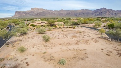 Ready to build beautiful custom home site.  Located on a quiet on Superstition Mountain Club - Lost Gold in Arizona - for sale on GolfHomes.com, golf home, golf lot